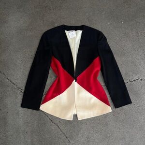 Vintage Anne Klein Colorblock Blazer